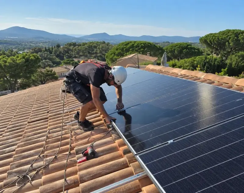Installateur panneaux solaires Corneilhan — pose photovoltaïque sur toiture